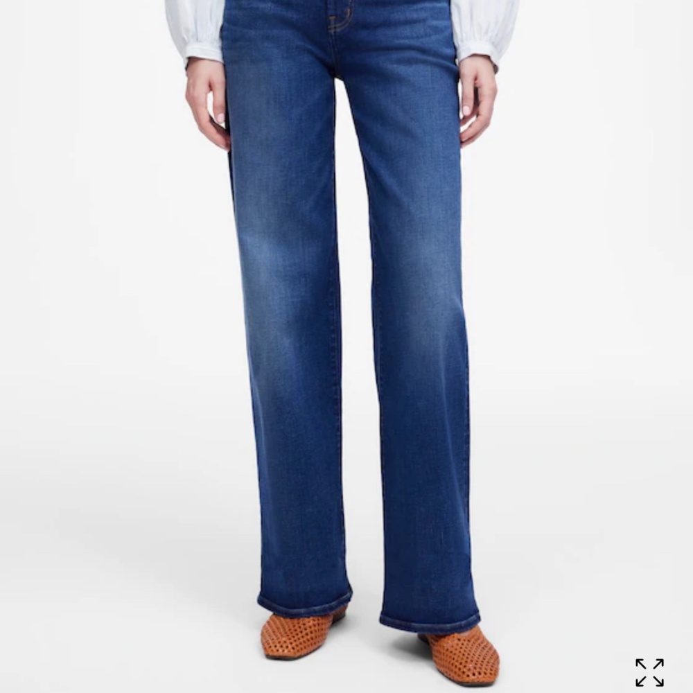 Madewell: The Perfect Vintage Wide-Leg Jean In Nighthawk